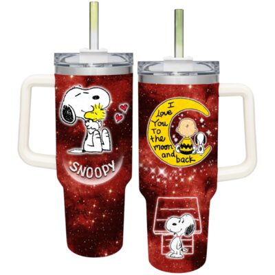 Red Snoopy Stanley Tumblers 40z