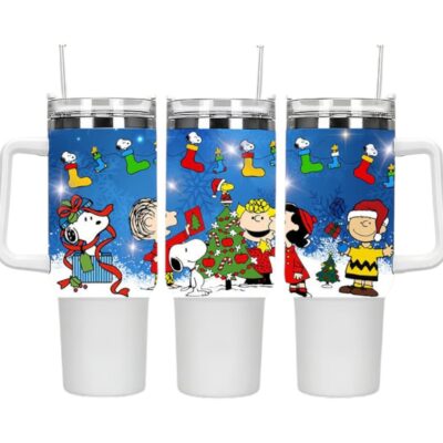 Friends vibe Snoopy Stanley Tumblers 40z