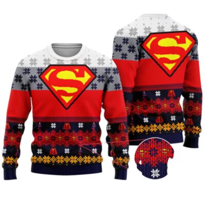 "S" shield Superman Ugly Sweaters