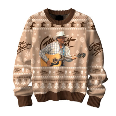 Christmas George Strait Ugly Sweaters