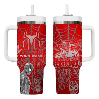 Red Spider Man Stanley Tumblers 40z