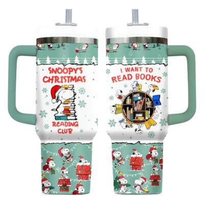 Reading Club Snoopy Stanley Tumblers 40z