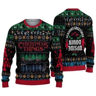 Christmas Stranger Things Ugly Sweaters