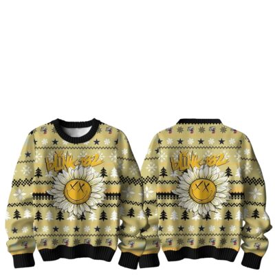 Christmas Blink-182 Ugly Sweaters