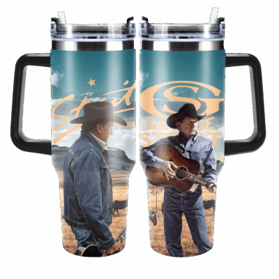 George Strait Stanley Tumblers 40z
