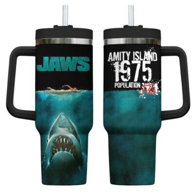 50th anniversary of Jaws Jaws Stanley Tumblers 40z