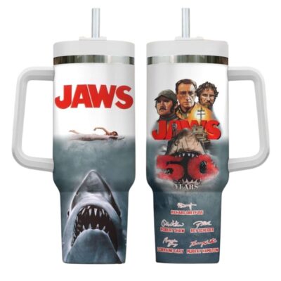 Shark Thriller Jaws Stanley Tumblers 40z