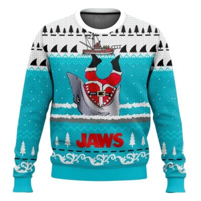 Christmas Jaws Ugly Sweaters