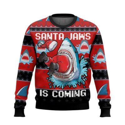 Christmas Jaws Ugly Sweaters