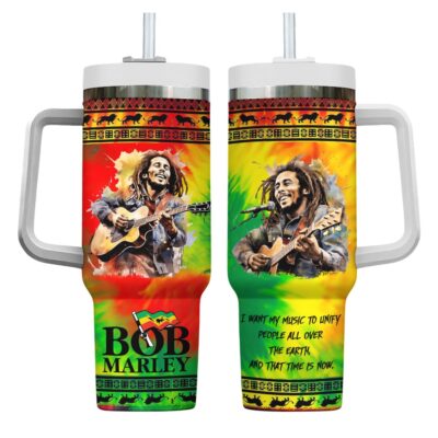 No Woman Cry Bob Marley Stanley Tumblers 40z