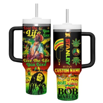 Peace Advocate Bob Marley Stanley Tumblers 40z