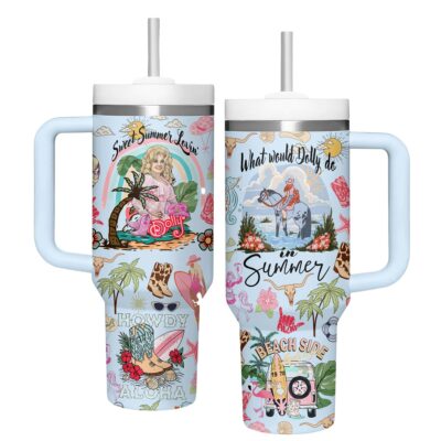 Sweet Summer Lovin Dolly Parton Stanley Tumblers 40z