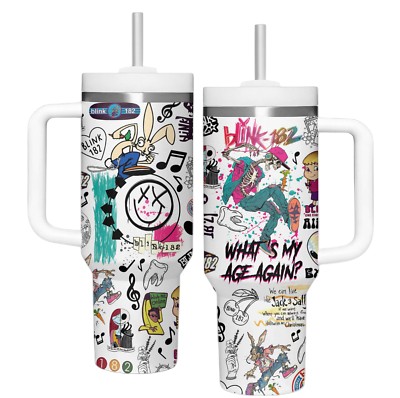 What's My Age Again? Blink-182 Stanley Tumblers 40z