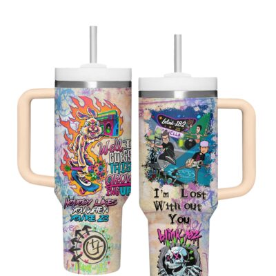 I'm lost without you Blink-182 Stanley Tumblers 40z