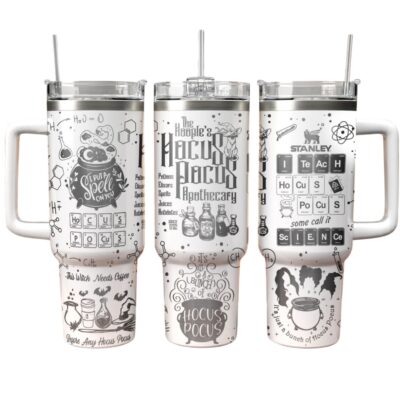 I Put a Spell on You Hocus Pocus Laser Engraved Stanley Tumblers 40oz