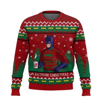 Batman Coffee The Batman Ugly Sweaters