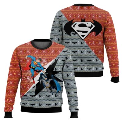 Batman vs Superman The Batman Ugly Sweaters