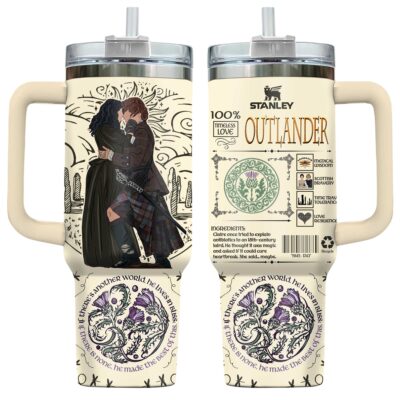 Timeless Love Outlander Stanley Tumblers 40z