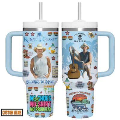 No Shoes Nation Kenny Chesney Stanley Tumblers 40z