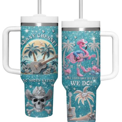 No Shoes Nation Kenny Chesney Stanley Tumblers 40z