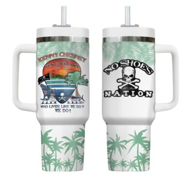 No Shoes Nation Kenny Chesney Stanley Tumblers 40z