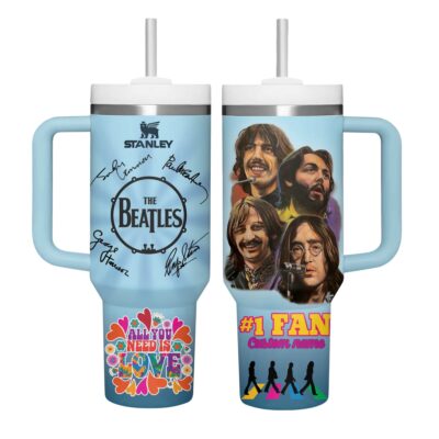 All You Need is Love The Beatles Stanley Tumblers 40z