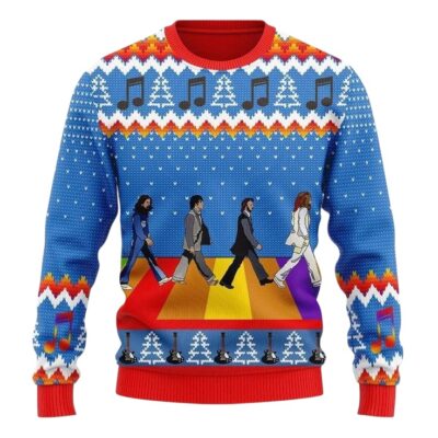 Abbey Road The Beatles Ugly Sweaters
