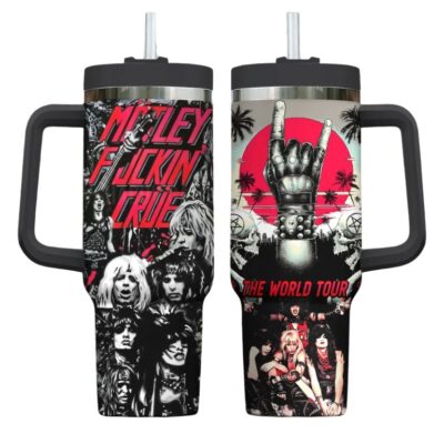 Mötley Crüe Stanley Tumblers 40z