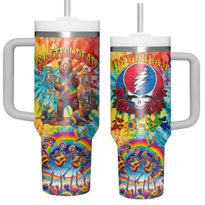 Dancing Bears Grateful Dead Stanley Tumblers 40z