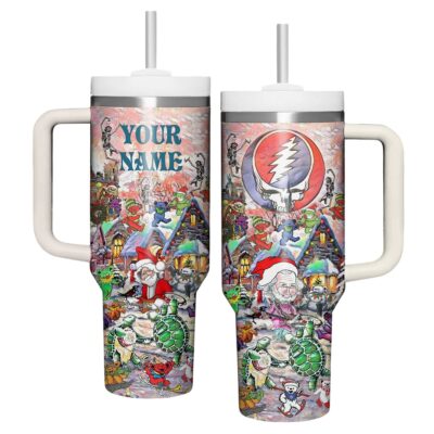 Deadhead style Grateful Dead Stanley Tumblers 40z